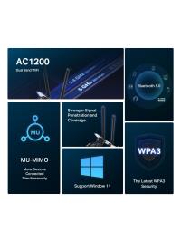 TP-LINK MERCUSYS MA30E AC1200 WIFI/BLUETOOTH KABLOSUZ ADAPTOR
